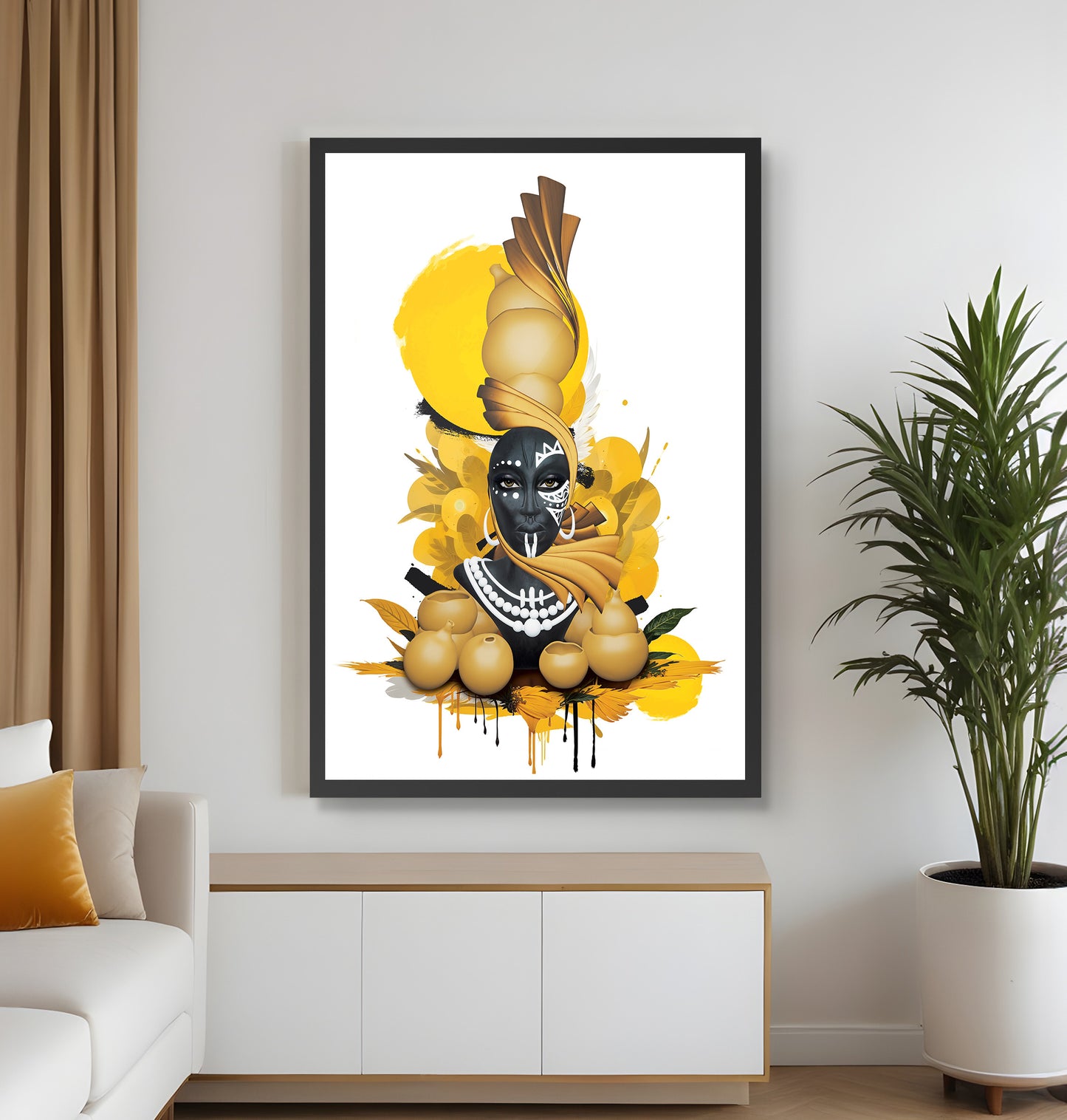 NEMA I Framed Digital Painting