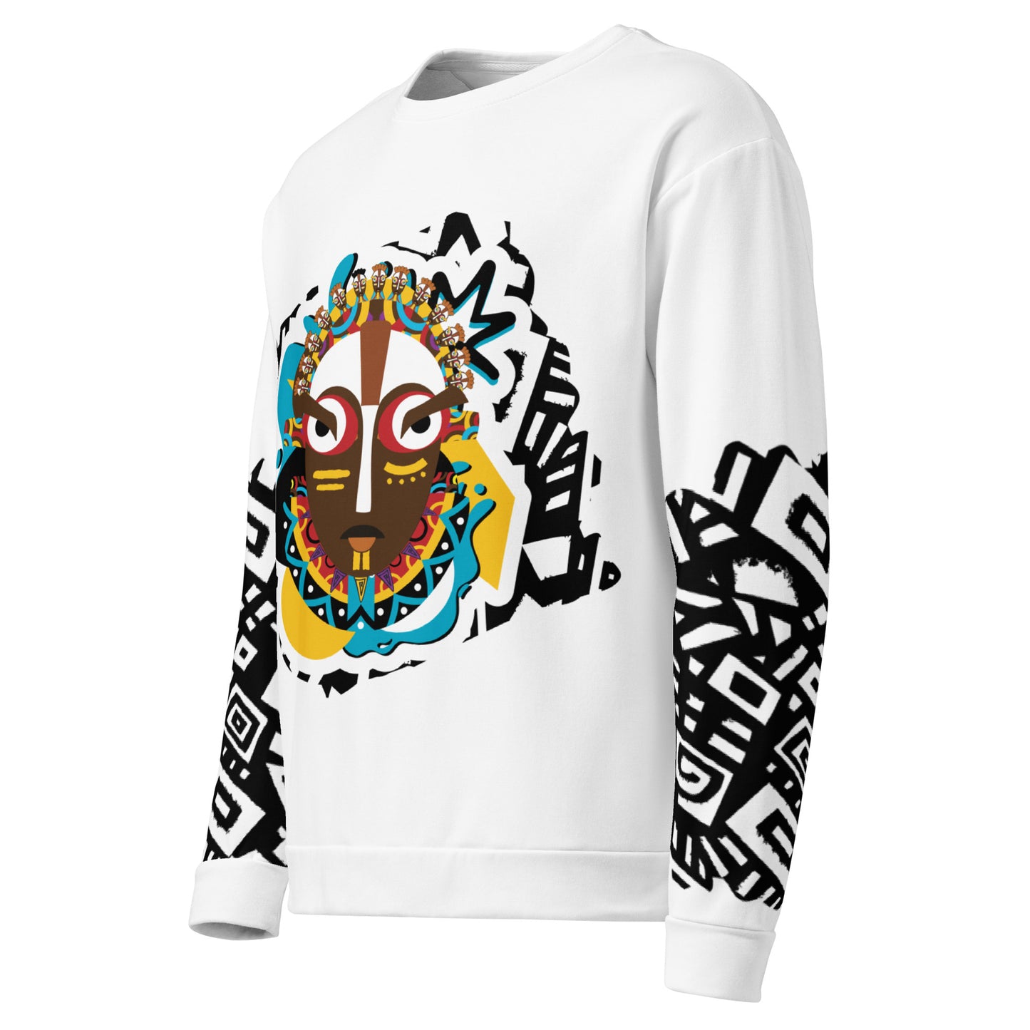 Iyoba All-Over Print Sweatshirt