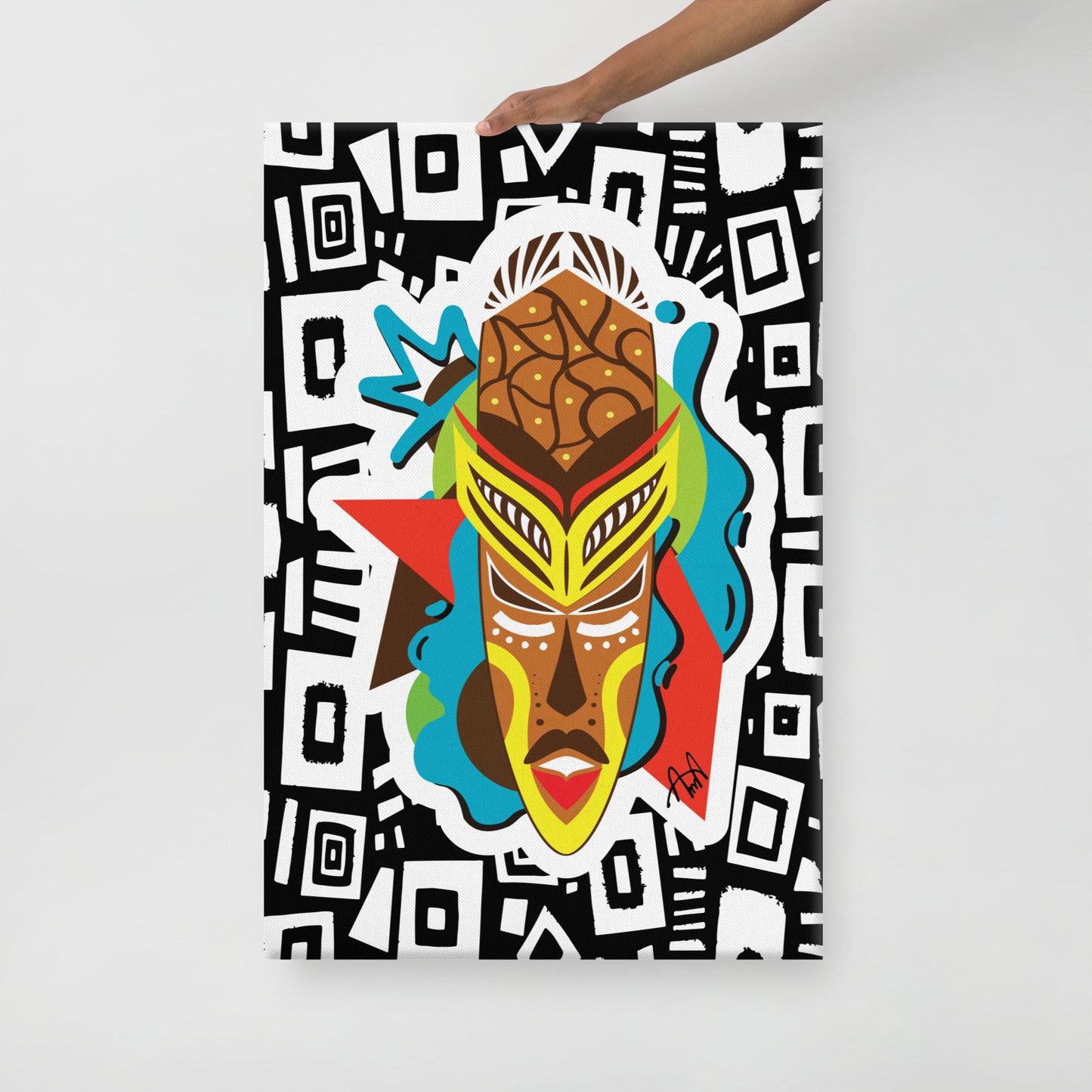 Ubara Canvas Print