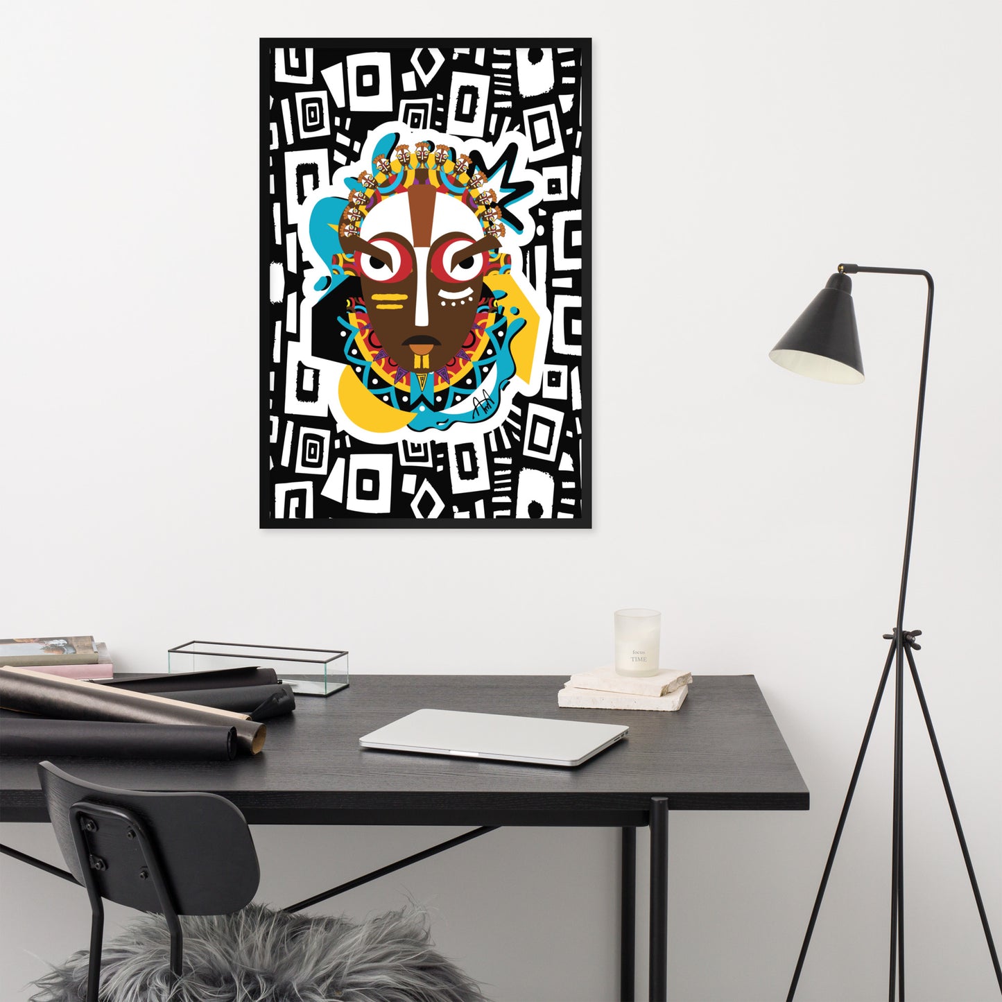 Iyoba Framed Digital Painting