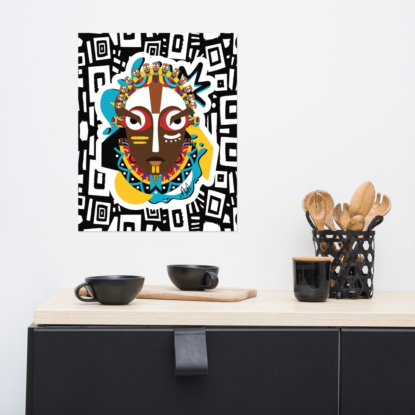 Iyoba Poster Print