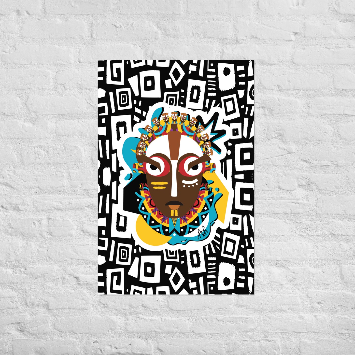 Iyoba Poster Print