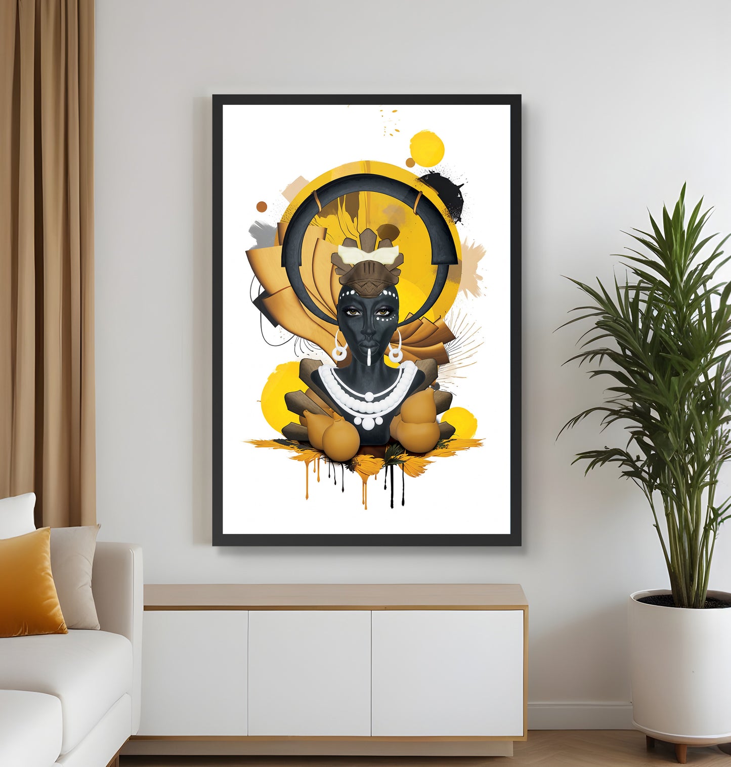 NEMA III Framed Digital Painting