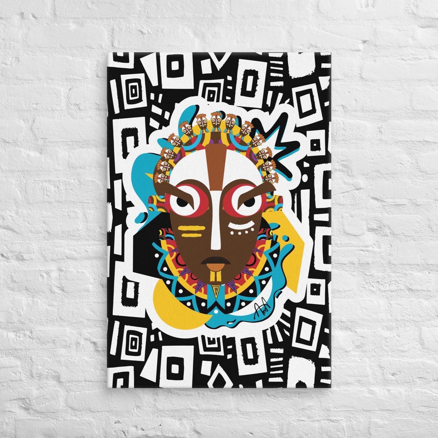 Iyoba Canvas Print