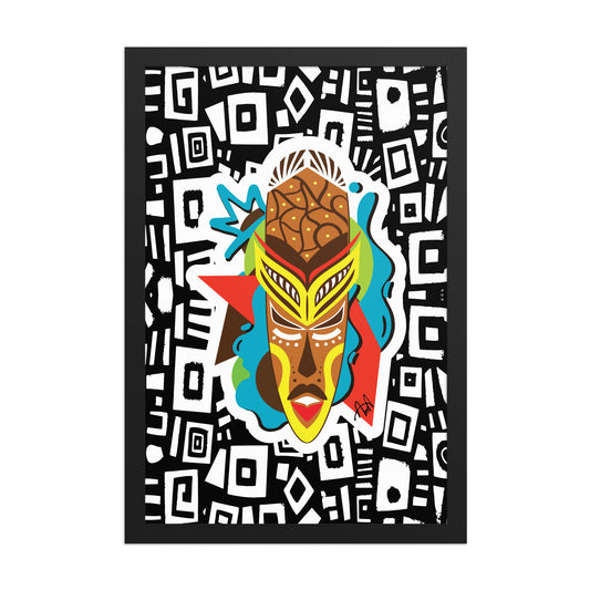 Ubara Framed Digital Painting