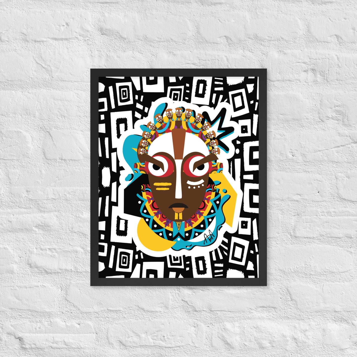 Iyoba Framed Digital Painting