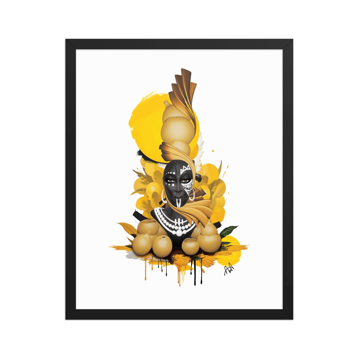 NEMA I Framed Digital Painting