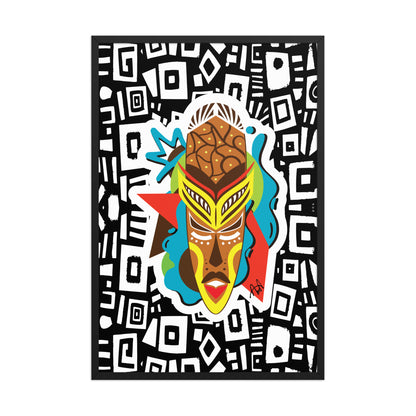 Ubara Framed Digital Painting