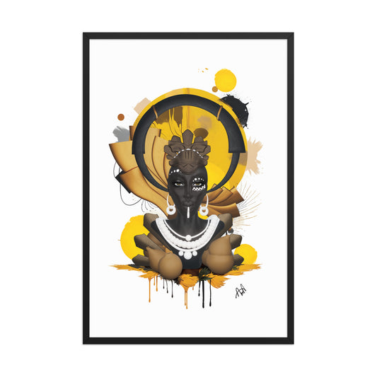 NEMA III Framed Digital Painting