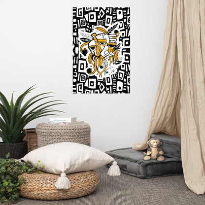 Nema Mask Poster Print